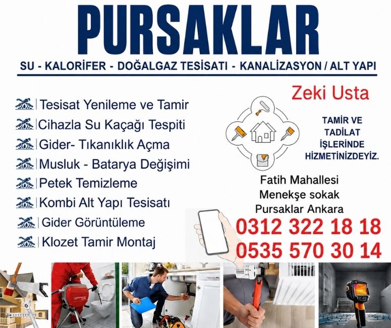Pursaklar Tesisatçı